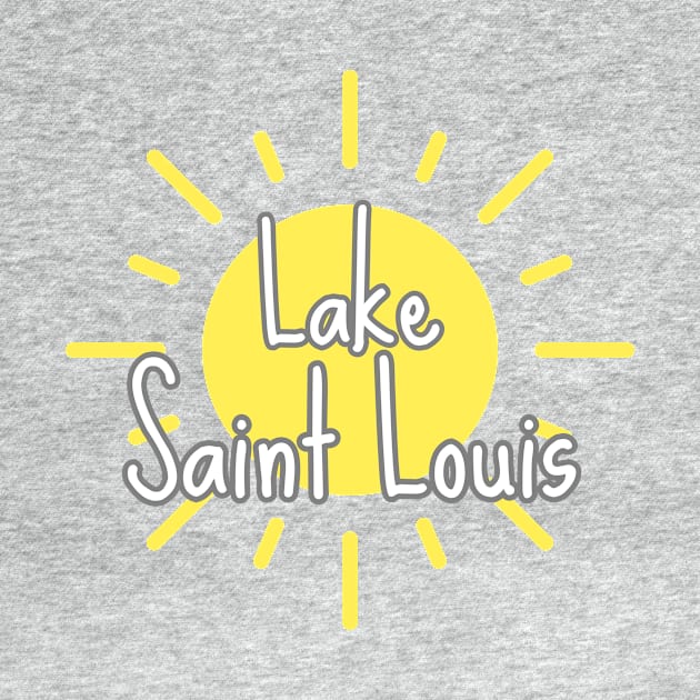 Lake Saint Louis - Yellow Sun by Harbor Bend Designs